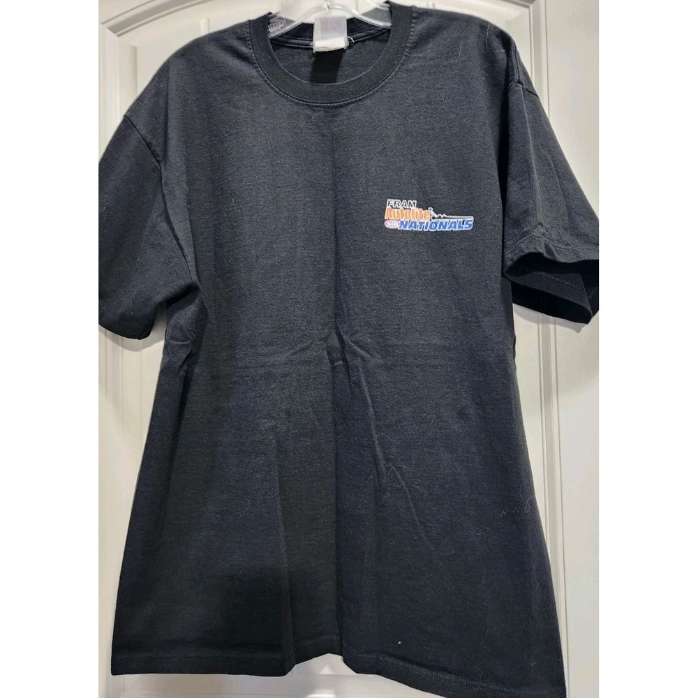 Vintage 2002 NHRA Fram Autolite Nationals Sonoma Raceway T-Shirt Mens L Jerzees